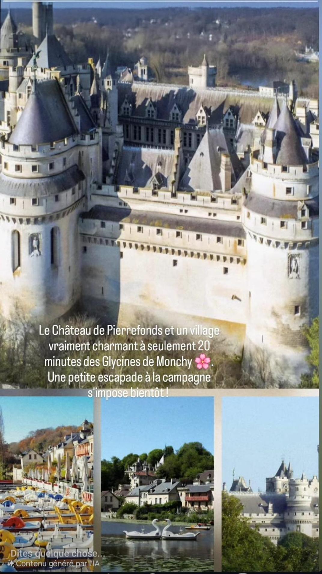 Les Glycines De Monchy- Chambres D'Hotes Εξωτερικό φωτογραφία